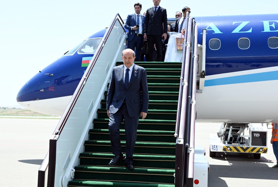 ​​​​​​​Şimali Kipr Prezidenti Füzuli rayonuna getdi – FOTO/VİDEO - foto 1