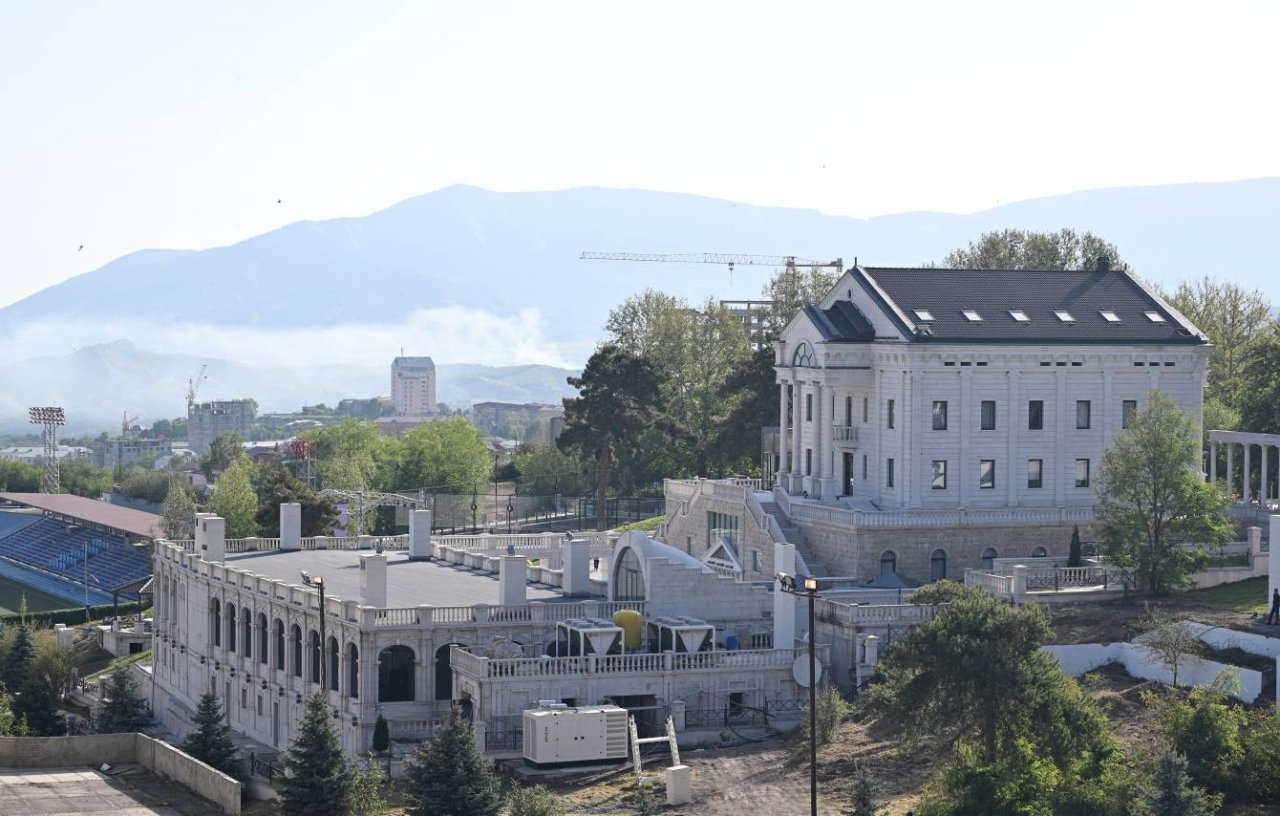 Prezident Xankəndidə “Palace” hotelinin açılışında - FOTO/VİDEO - foto 10