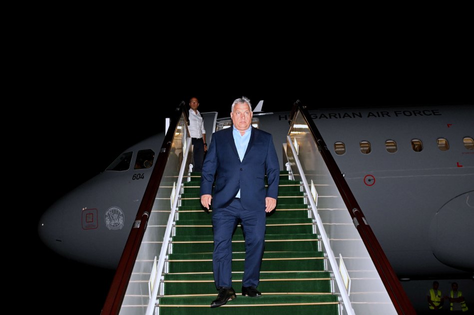 Macarıstanın Baş naziri Viktor Orban Azərbaycana səfərə gəlib - FOTO - foto 2