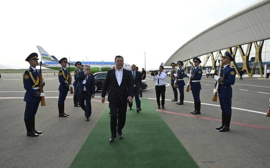 Sadır Japarovun Azərbaycana səfəri başa çatdı - FOTO/VİDEO - foto 1