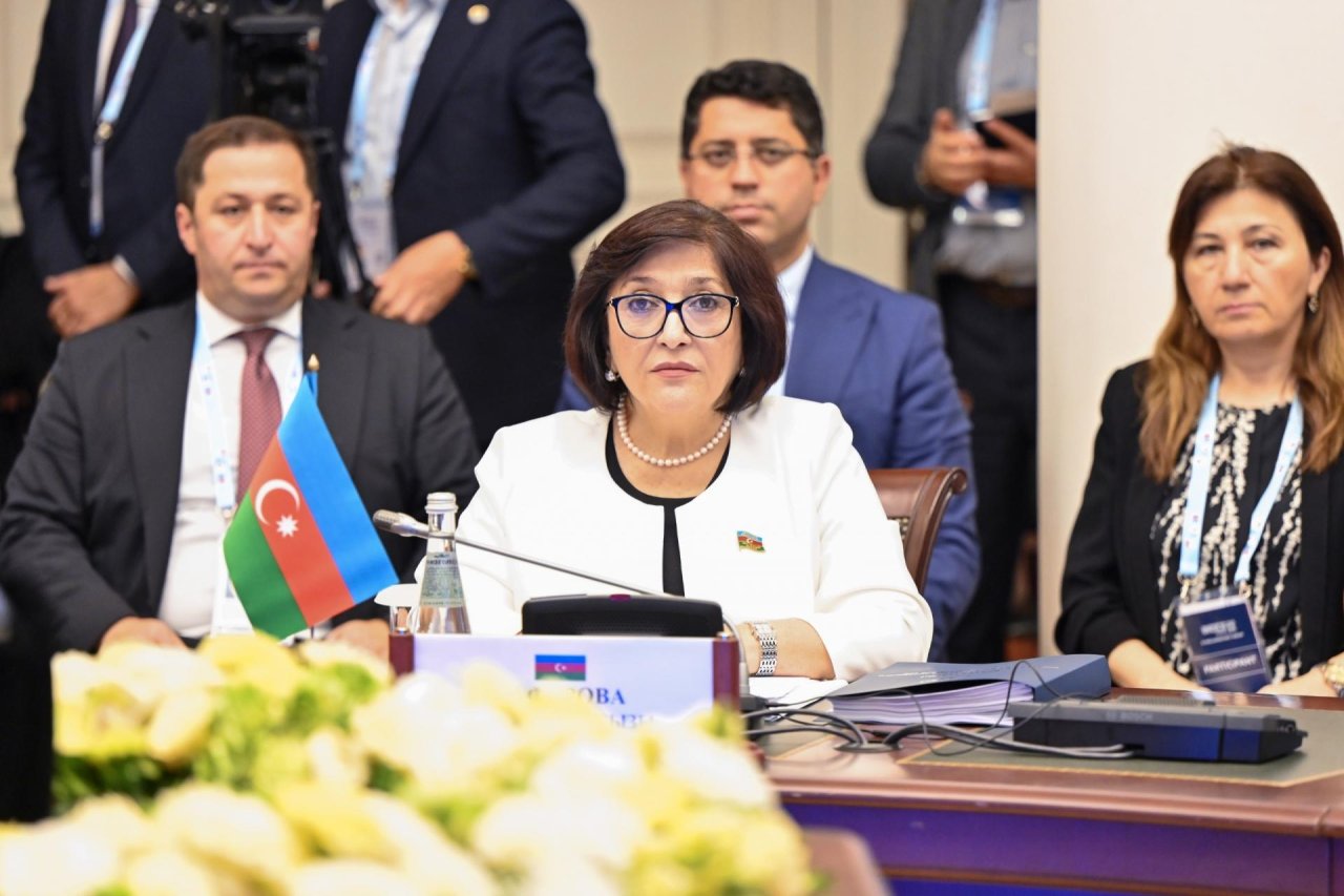 VI çağırış Milli Məclisin sədri MDB PA Şurasının İCLASINDA - FOTO - foto 2