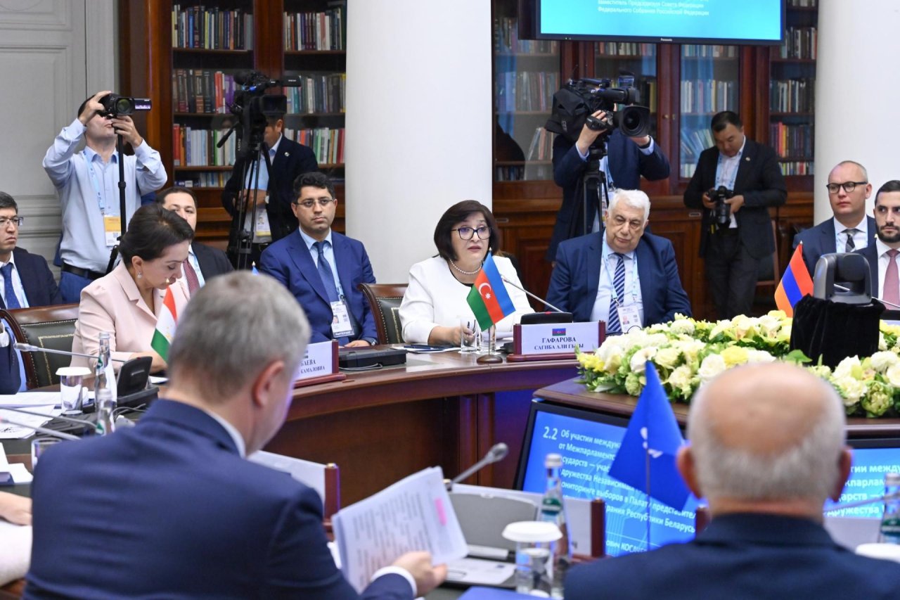 VI çağırış Milli Məclisin sədri MDB PA Şurasının İCLASINDA - FOTO - foto 4