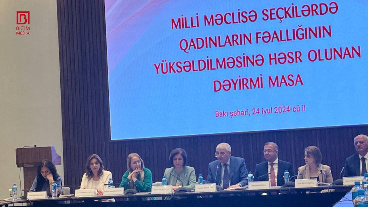 Qadınların seçkilərdə fəal iştirakına həsr olunan tədbir keçirildi – FOTO - foto 1