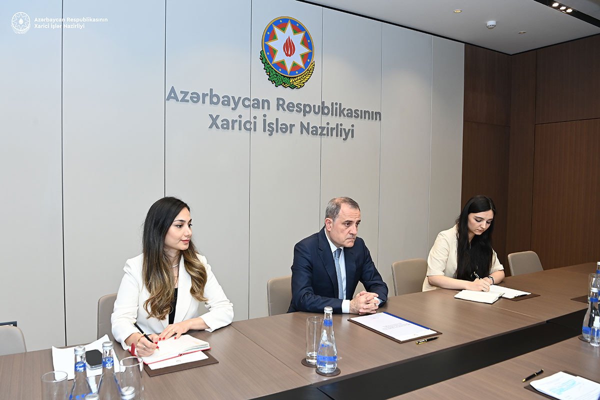 Ceyhun Bayramov BMT rəsmisi ilə iqlim dəyişikliyinin regional nəticələrini MÜZAKİRƏ EDİB - FOTO - foto 2