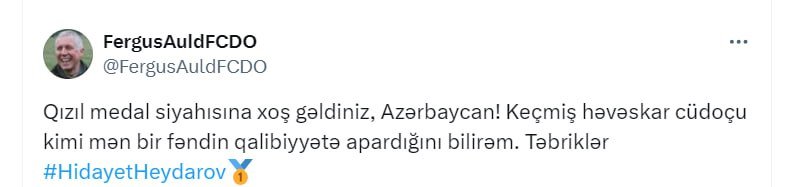Böyük Britaniyanın səfiri Hidayət Heydərovu təbrik etdi - FOTO - foto 1