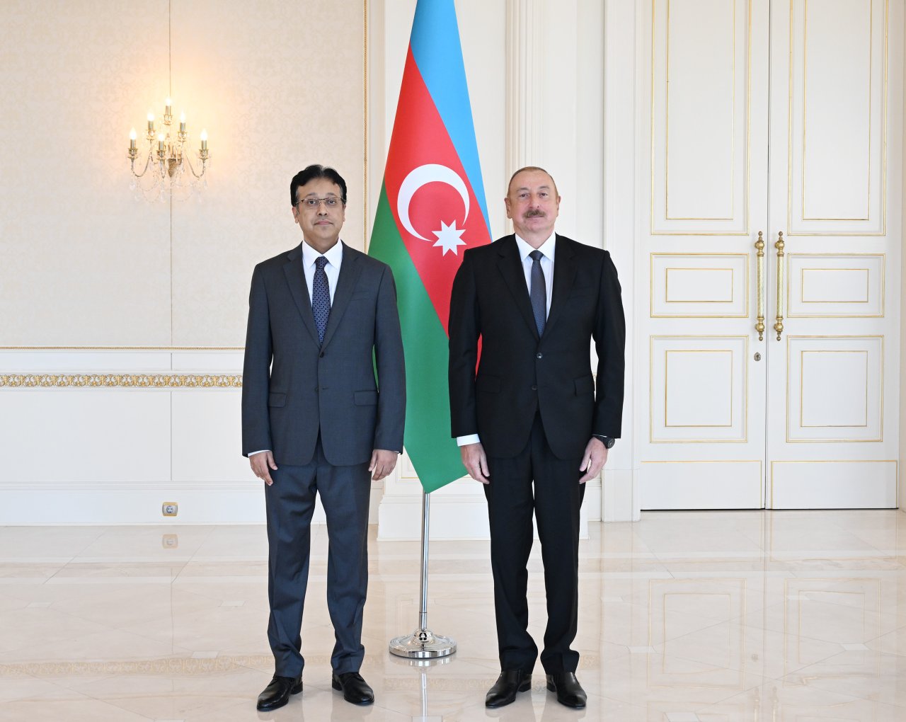 Pakistanın yeni səfiri etimadnaməsini Prezidentə təqdim etdi - FOTO - foto 3