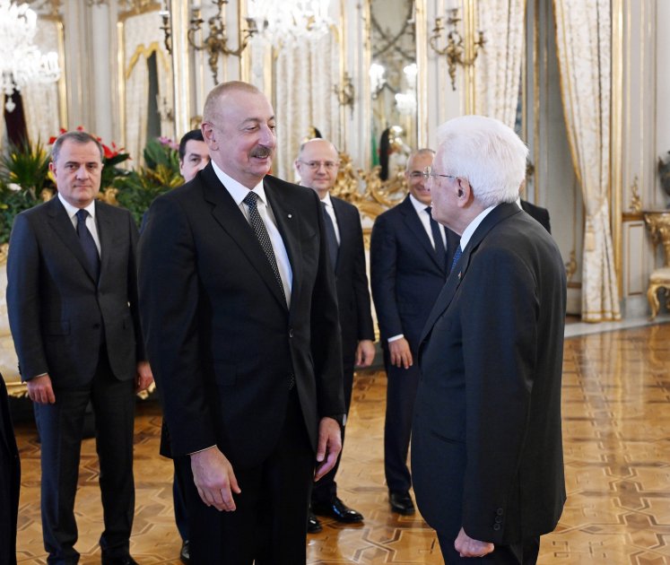 İlham Əliyev Romada İtaliya Prezidenti ilə nahar etdi - FOTO/VİDEO - foto 3