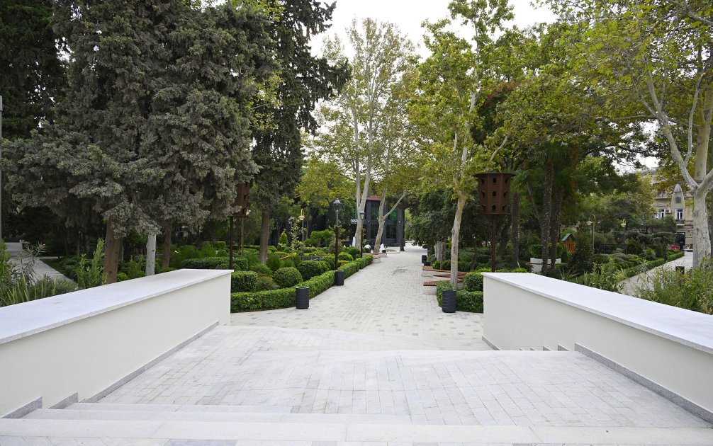 Prezident “Xəqani” bağında yaradılan şəraitlə TANIŞ OLDU - FOTO - foto 9