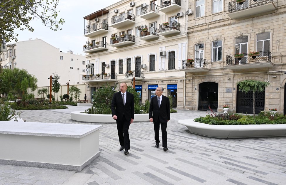 Prezident “Xəqani” bağında yaradılan şəraitlə TANIŞ OLDU - FOTO - foto 2