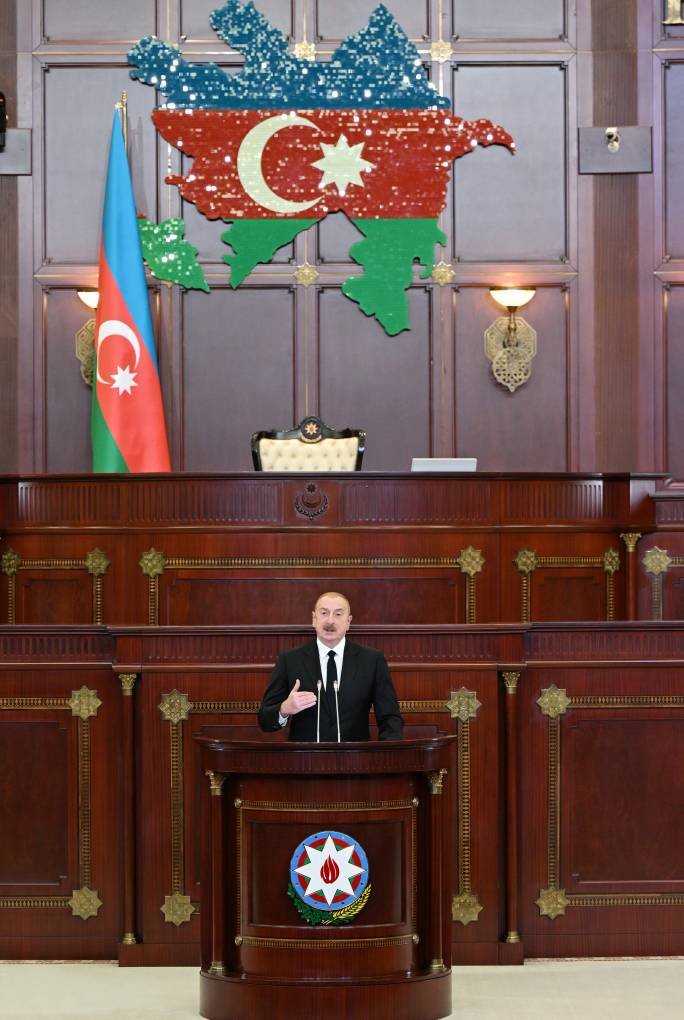 Prezident yeddinci çağırış Milli Məclisin ilk iclasında iştirak edib - FOTO/VİDEO - foto 7