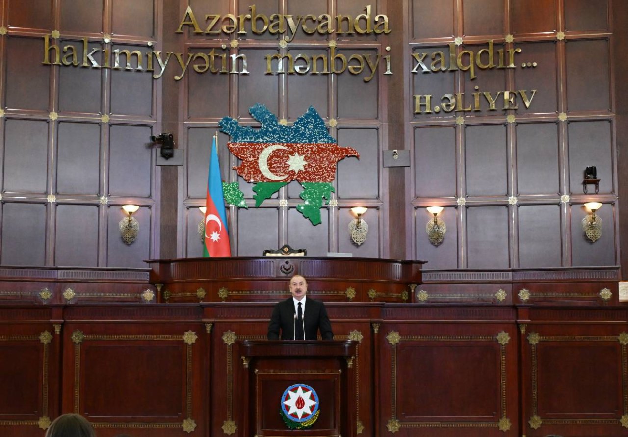 Prezident yeddinci çağırış Milli Məclisin ilk iclasında iştirak edib - FOTO/VİDEO - foto 6