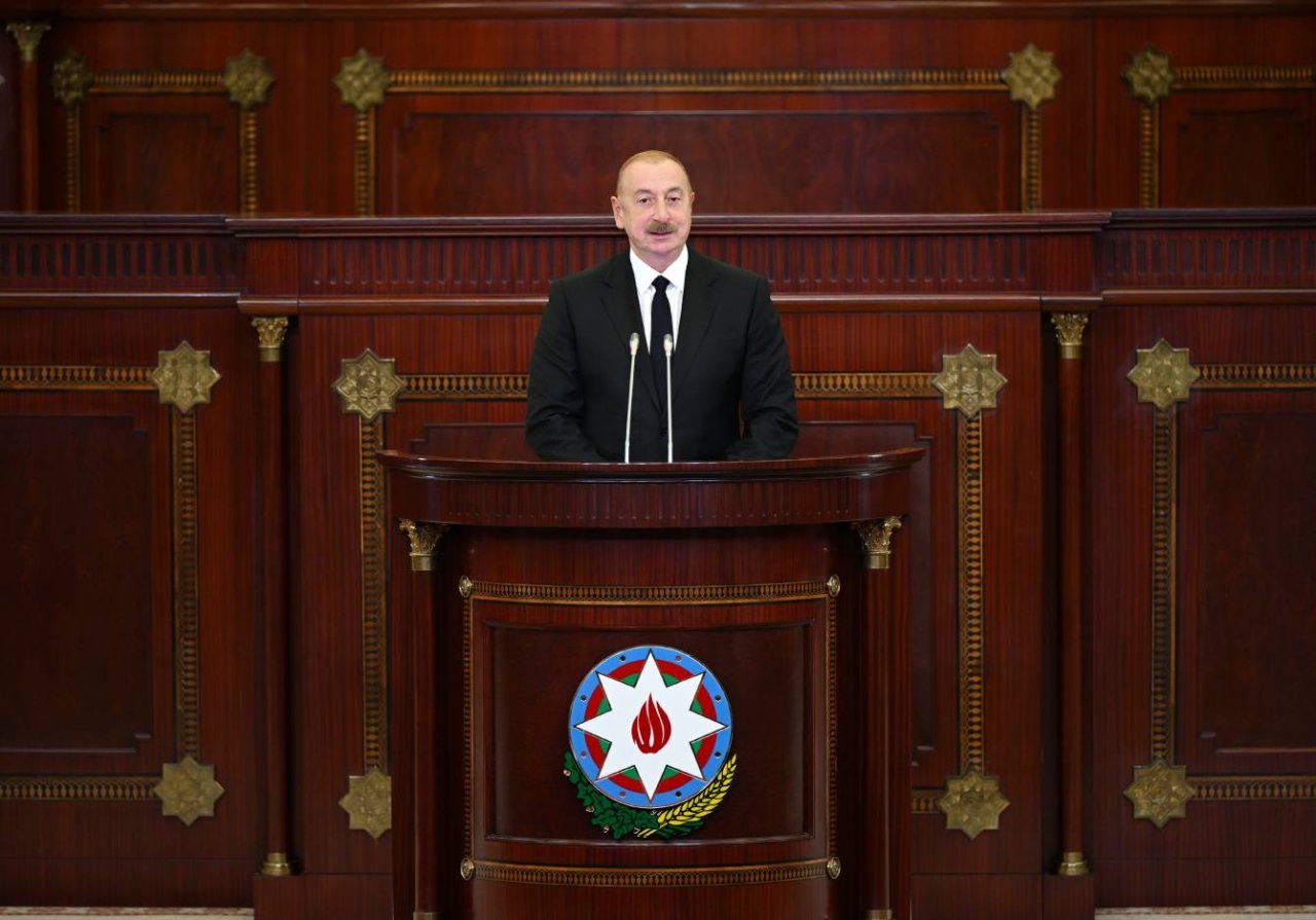 Prezident yeddinci çağırış Milli Məclisin ilk iclasında iştirak edib - FOTO/VİDEO - foto 8