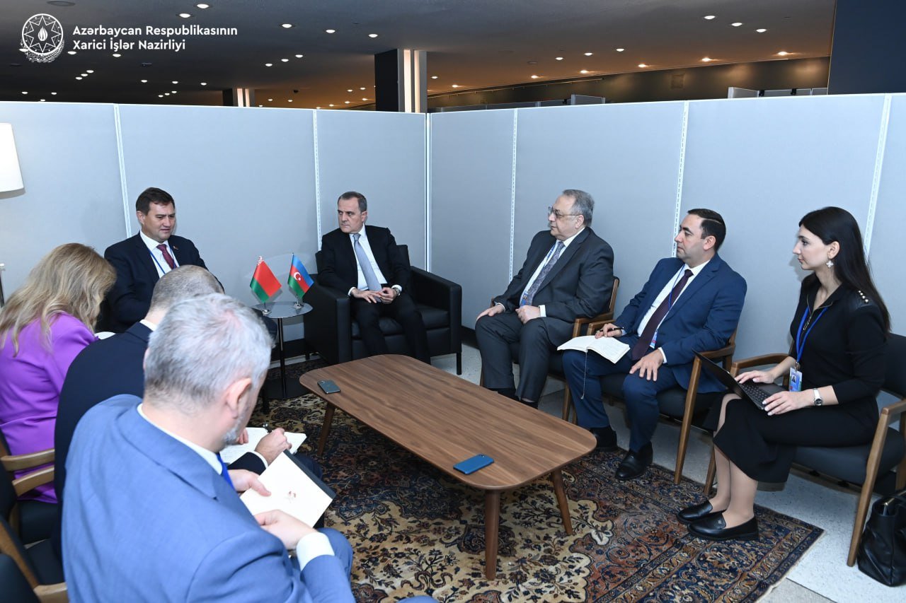 Ceyhun Bayramov Nyu-Yorkda belaruslu həmkarı ilə nəyi müzakirə edib? - foto 2