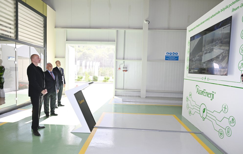 Zəngilanda “Sarıqışlar” Su Elektrik Stansiyası istifadəyə verildi - FOTO/VİDEO - foto 1
