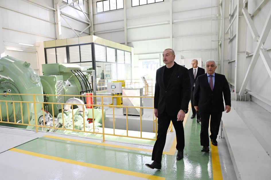 Zəngilanda “Sarıqışlar” Su Elektrik Stansiyası istifadəyə verildi - FOTO/VİDEO - foto 3