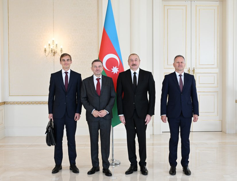 Prezident Danimarkanın yeni səfirini qəbul edib - FOTO - foto 3