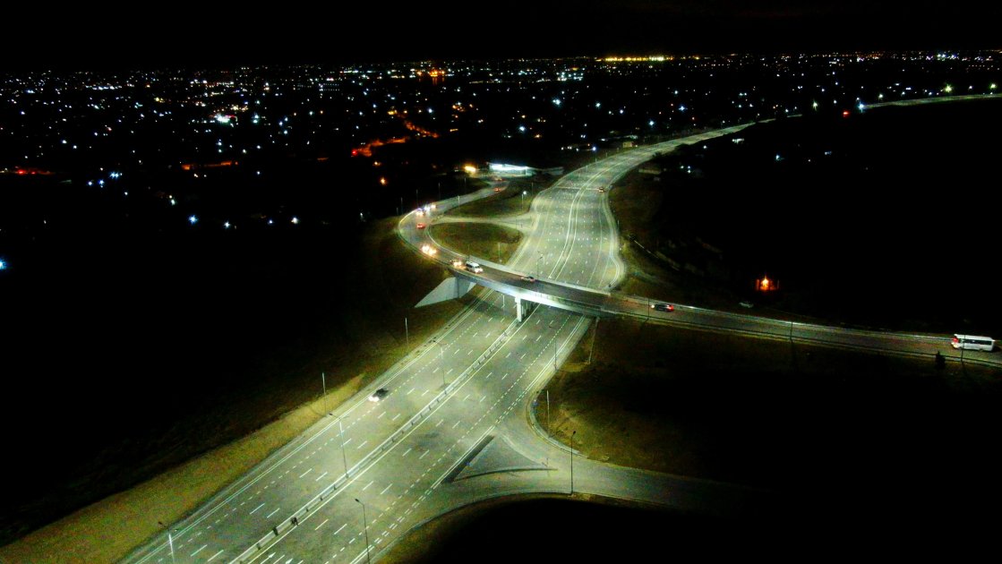 İlham Əliyev Böyükşor-Pirşağı yeni avtomobil yolunun açılışında iştirak edib - FOTO/VİDEO - foto 15