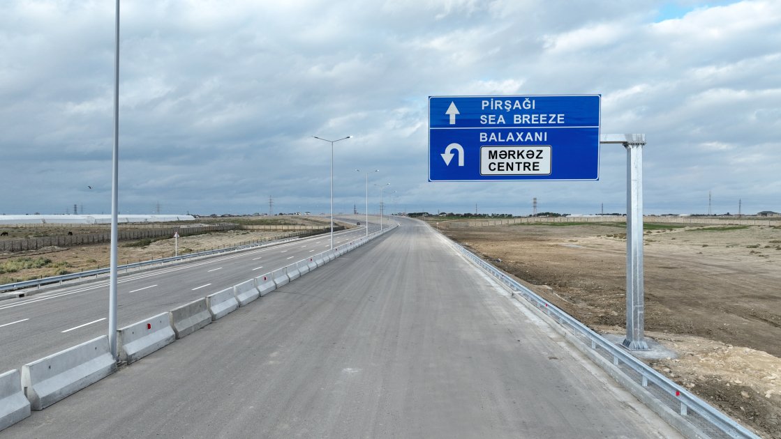 İlham Əliyev Böyükşor-Pirşağı yeni avtomobil yolunun açılışında iştirak edib - FOTO/VİDEO - foto 5