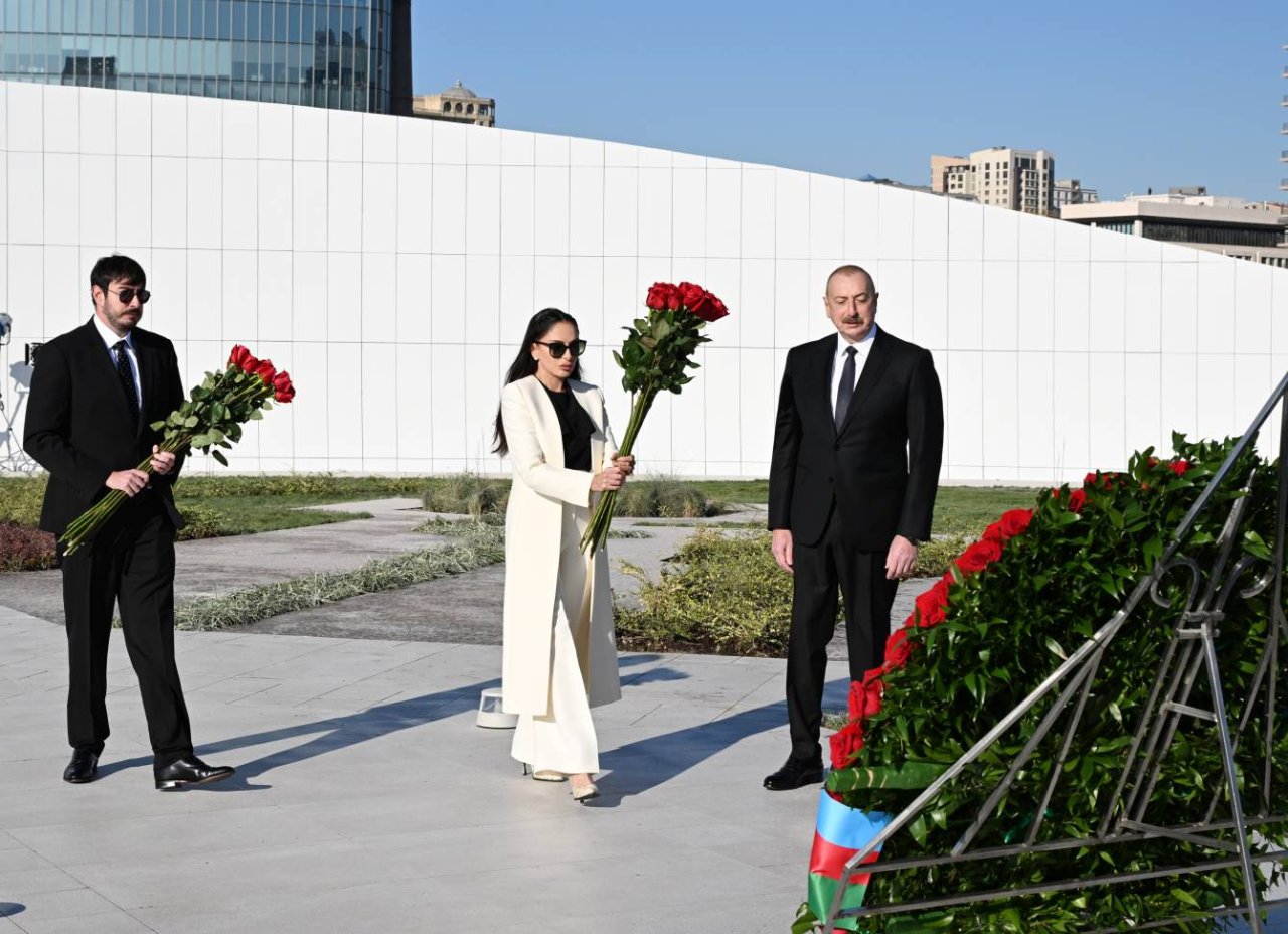 Prezident Bakıda Zəfər parkının açılışında - FOTO/VİDEO - foto 12