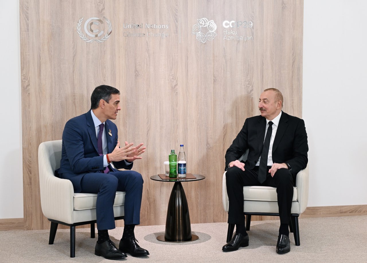 Prezident İlham Əliyev İspaniya Krallığı Hökumətinin Sədri ilə görüşüb - FOTO/VİDEO - foto 1