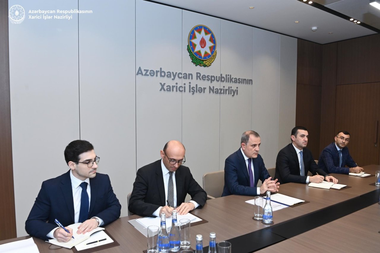 Ceyhun Bayramov norveçli naziri QƏBUL ETDİ - FOTO - foto 1