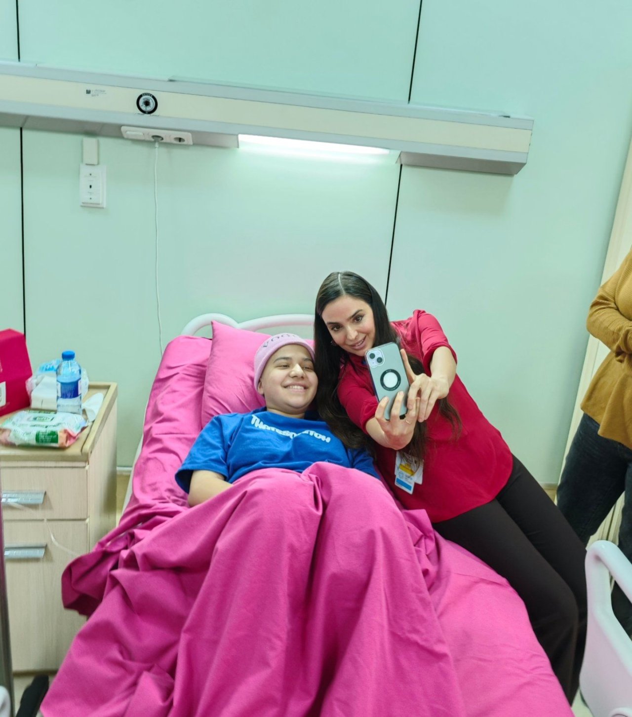 Leyla Əliyeva Uşaq Onkologiya Klinikasında - FOTO - foto 8