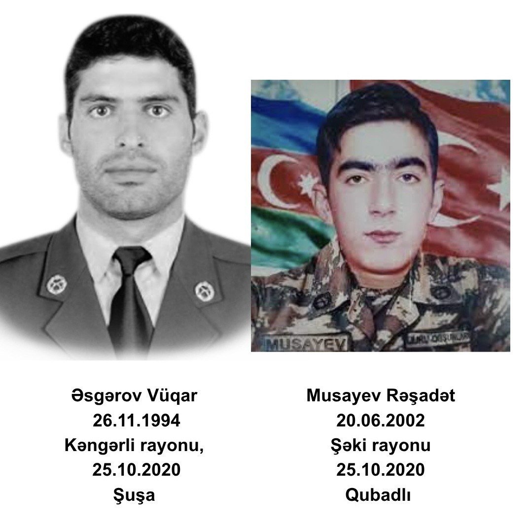Altı il öncə bu gün – 25 oktyabrda şəhid olmuş qəhrəmanlarımız – FOTOLAR - foto 10