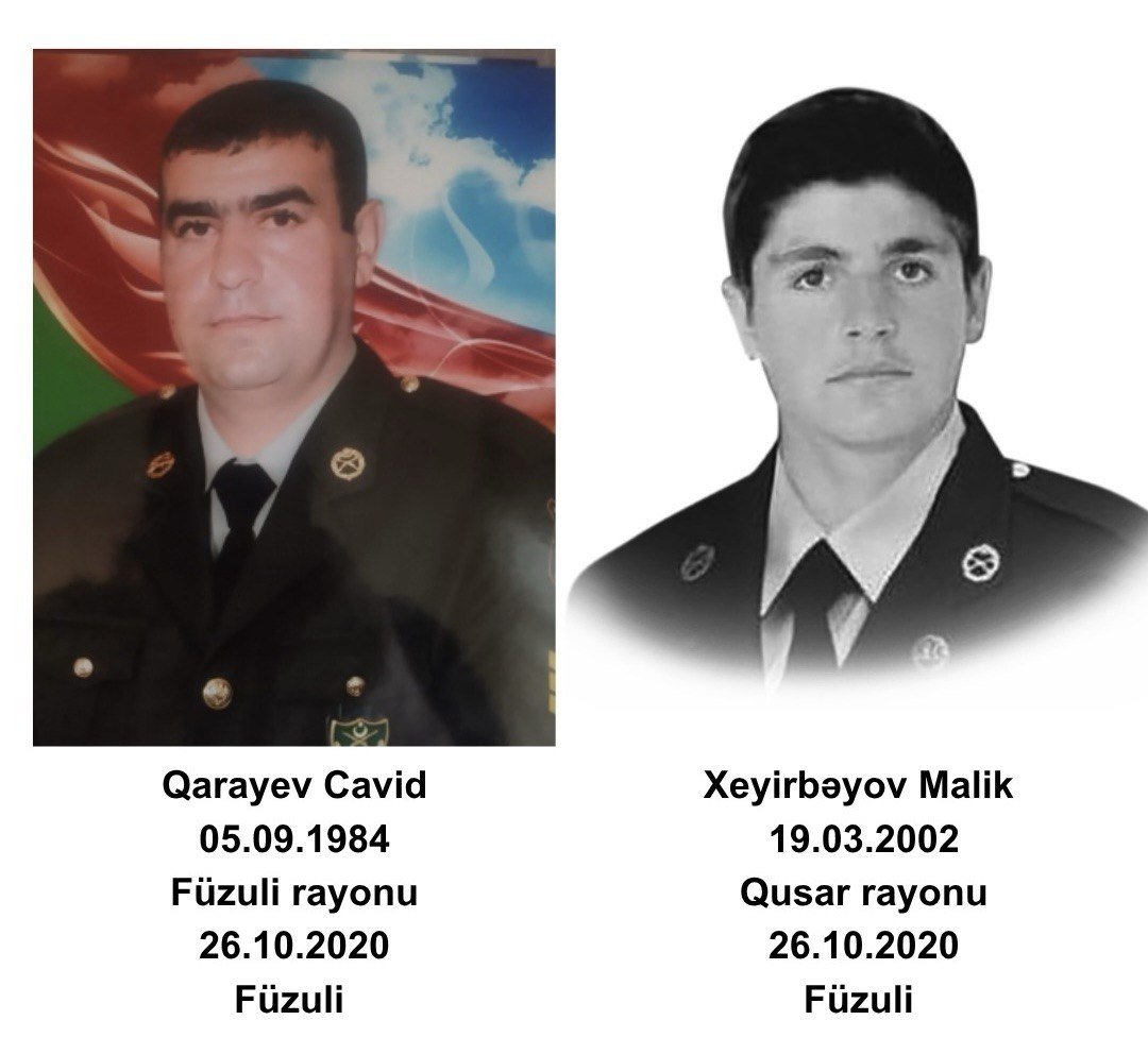 Altı il öncə bu gün – 26 oktyabrda şəhid olmuş qəhrəmanlarımız – FOTOLAR - foto 2