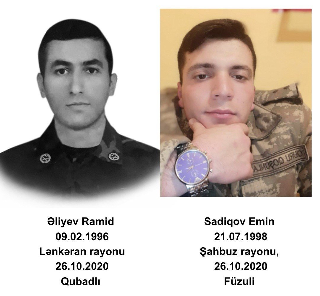 Altı il öncə bu gün – 26 oktyabrda şəhid olmuş qəhrəmanlarımız – FOTOLAR - foto 7