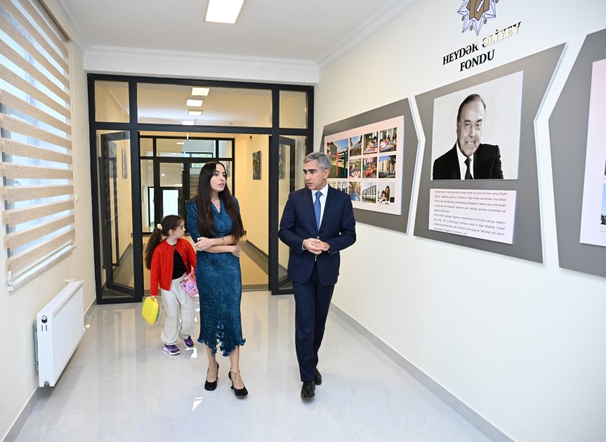 Şamaxıda Xınıslı körpələr evi-uşaq bağçasının açılışı olub - FOTO - foto 1