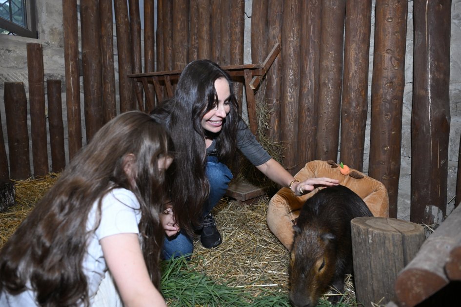 Leyla Əliyeva Şamaxıda “Capybara Azerbaijan” fermasında olub - FOTO - foto 1