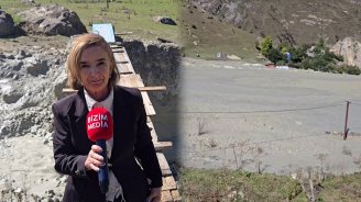 Ləzədə palçıq seli evlərə DOLUR – Sakinlər TƏŞVİŞDƏ – VİDEO