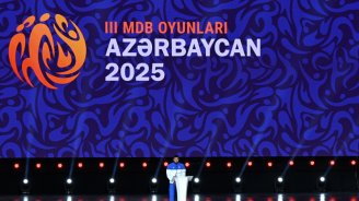 MDB oyunlarının açılış mərasimindən GÖRÜNTÜLƏR