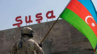 Üçrəngli Azərbaycan Bayrağı azad səmalarda dalğalandıqca qəlbimizə qürur gətirəcək