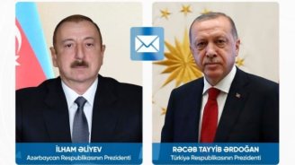İlham Əliyev Türkiyə Prezidentinə başsağlığı verib