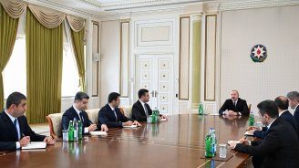 Yeni təyin olunan icra başçıları Prezidentin QƏBULUNDA - FOTO/VİDEO