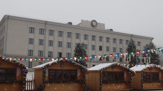 Xankəndiyə bu ilin ilk qarı yağdı - FOTO