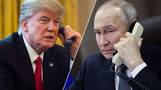 SON DƏQİQƏ: Tramp Putinlə telefonla danışdı - FOTO