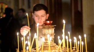 Pravoslavlar Milad bayramını qeyd edirlər - VİDEO