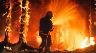 Cəbrayıl və Füzulidə güclü yanğınlar davam edir &ndash; VİDEO