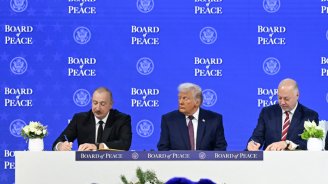 İlham Əliyev Azərbaycanın Sülh Şurasına təsisçi üzv kimi qoşulması ilə bağlı sənədi İMZALADI &ndash; VİDEO