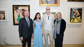 Leyla Əliyeva Luvr Əbu-Dabi muzeyini və İbrahim Ailə Evini ziyarət edib - FOTO