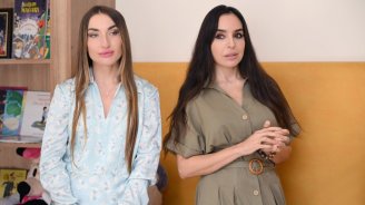 Leyla Əliyeva və Alena Əliyeva GƏNCƏDƏ - VİDEO