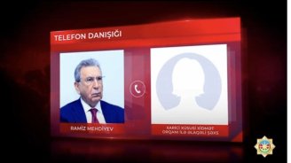 Ramiz Mehdiyevlə xarici kəşfiyyət orqanının əməkdaşı arasında telefon danışığının ANBAAN VİDEOSU