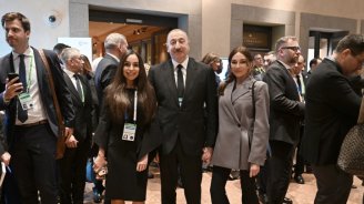 Prezident ailəsinin Münxendən səmimi FOTOLARI