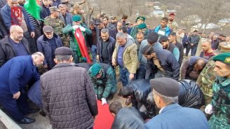 Şəhid Nail Dənziyev son mənzilə yola salındı &ndash; FOTO 