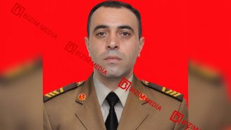 Yanan avtomobili söndürərkən faciəli şəkildə həyatını itirən FHN əməkdaşının FOTOSU