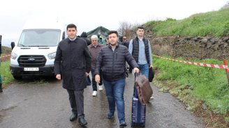 Ermənistan nümayəndələri Azərbaycana gəldi &ndash; FOTO/VİDEO