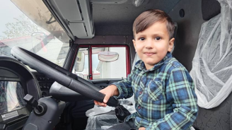 "İlham baba mənə "KamAZ" göndərdi" - VİDEO