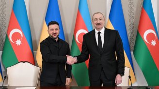 Zelenski İlham Əliyevə zəng etdi - FOTO